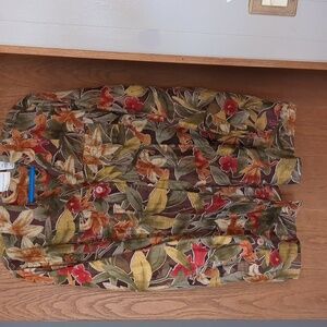 AUTUMN FALL LEAVES  $20   20W. Blazer ,Cover for Over Tank, Shell, Camisole.$15